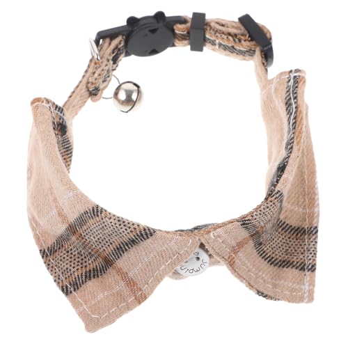 ORFOFE Verstellbares Katzenhalsband mit Kariertem Fliegenknoten Sicherheitsverschluss Modisches Haustieraccessoire Geeignet für Alltag Feiern Fotoshootings und Festliche Anlässe ORFOFE Verstellbares Katzenhalsband mit Kariertem Fliegenknoten Sicherheitsverschluss Modisches Haustieraccessoire Geeignet für Alltag Feiern Fotoshootings und Festliche Anlässe von ORFOFE