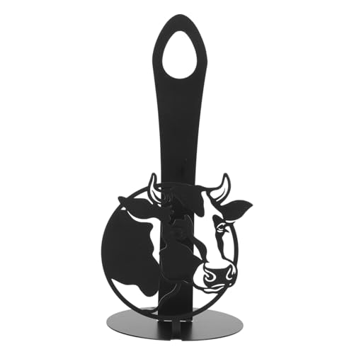 ORFOFE Vertikaler Tissue Holder aus Robustem Eisen Kreativer Kuh Design Papierhandtuchhalter für Küche und Wohnzimmer Stilvolle Aufbewahrung für Haushalt und Hotel ORFOFE Vertikaler Tissue Holder aus Robustem Eisen Kreativer Kuh Design Papierhandtuchhalter für Küche und Wohnzimmer Stilvolle Aufbewahrung für Haushalt und Hotel von ORFOFE