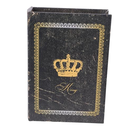 ORFOFE Vintage Dekorative Falsche Buchbox Aus Holz Mittelgroß Europäischer Stil Aufbewahrungsbox Für Schmuck Und Wohnraum Stabile Oberfläche Für Bücherregal Schreibtisch Und ORFOFE Vintage Dekorative Falsche Buchbox Aus Holz Mittelgroß Europäischer Stil Aufbewahrungsbox Für Schmuck Und Wohnraum Stabile Oberfläche Für Bücherregal Schreibtisch Und von ORFOFE
