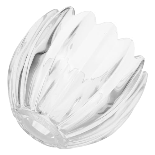 ORFOFE Vintage Glas Lampenschirm Kürbisform Handgefertigt Dekorativer Lampenschirm Ersatz Abdeckung Für Schlafzimmer Badezimmer Wohnzimmer Flur von ORFOFE