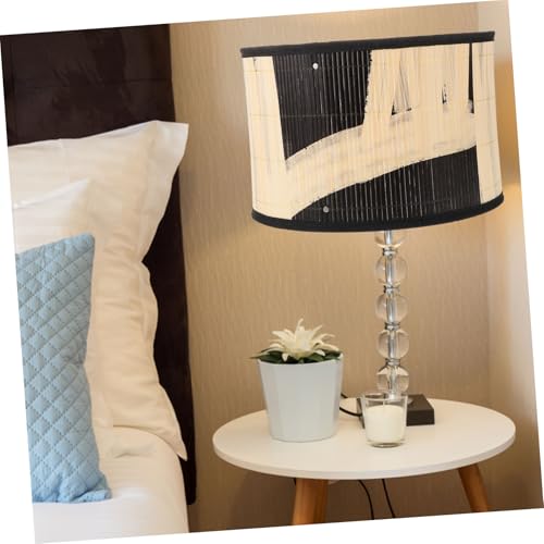 ORFOFE Vintage Lampenschirm Hängelampe Ersatz Lampenschirm mit Rustikalem Muster Stabile Deckenleuchte für Badezimmer und Wohnräume im Retro stil von ORFOFE
