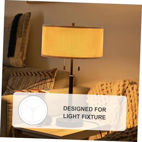 ORFOFE Vintage Lampenschirm Rahmen Øcm Stabile Metallkonstruktion Rostbeständig Vielseitig für DIY Tisch Steh Pendelleuchte mit Fassung Eleganter Retro look Einfache Montage von ORFOFE