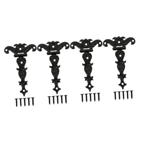 ORFOFE Vintage Scharniere aus Zinklegierung in Antikgrün für Kleine Holzboxen Langlebige Metall Scharniere im Retro Stil Einfach zu Montieren für Schmuckkästchen und Möbelprojekte von ORFOFE