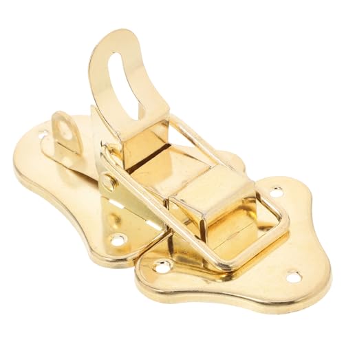 ORFOFE Vintage Stil Eisen Scharnierverschluss für Holzkisten Kleines Robustes Metall knebelverschluss Dekoratives Toggle Schloss für Schmuckboxen Stabile und Elegante von ORFOFE