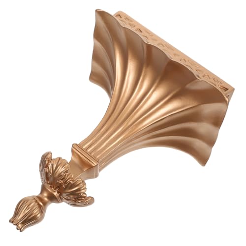 ORFOFE Vintage Wandregal Europäischer Stil mit Wandmontage Schwebendes Regal aus Resin für Blumen Bücher und Deko Vintage Wandaufbewahrung für Wohnzimmer Schlafzimmer Büro von ORFOFE