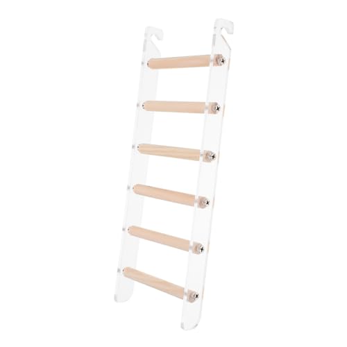 ORFOFE Vogelleiter Seilspielzeug Kletterleiter für Hamster Wellensittiche Papageien Käfigzubehör Hängespielzeug Fördert Aktivität und Bewegung im Käfig ORFOFE Vogelleiter Seilspielzeug Kletterleiter für Hamster Wellensittiche Papageien Käfigzubehör Hängespielzeug Fördert Aktivität und Bewegung im Käfig von ORFOFE