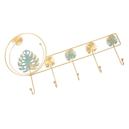 ORFOFE Wandhaken für Schlüssel und Handtücher Eleganter Goldfarbener Kleiderhaken mit Haken für Badezimmer Eingangsbereich und Ankleidezimmer Einfach zu Montieren Platzsparend und Modern ORFOFE Wandhaken für Schlüssel und Handtücher Eleganter Goldfarbener Kleiderhaken mit Haken für Badezimmer Eingangsbereich und Ankleidezimmer Einfach zu Montieren Platzsparend und Modern von ORFOFE