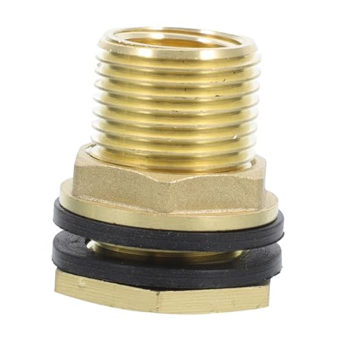 ORFOFE Wasserbehälter Adapter Messing Wasserhahnanschluss Innengewinde Außengewinde Schlauchkupplung für Aquarium Garten Pool Langlebig und Einfach zu Montieren ORFOFE Wasserbehälter Adapter Messing Wasserhahnanschluss Innengewinde Außengewinde Schlauchkupplung für Aquarium Garten Pool Langlebig und Einfach zu Montieren von ORFOFE