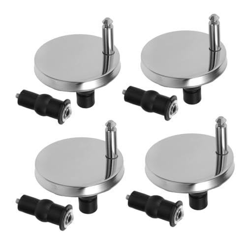 ORFOFE Wc Sitz Schrauben mit Gummi Expansionsbolzen Verstellbare Befestigungsschrauben Geräuschreduzierende Montage Kompatibel mit Verschiedenen Toilettenmodellen Langlebiges von ORFOFE