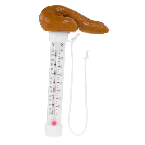 ORFOFE Witziges Schwimmendes Poolthermometer Poop-design Präziser Sensor Verblassungsresistentes Material Einfach Ablesbar für Schwimmbäder Aquarien Innen und Außen Geeignet ORFOFE Witziges Schwimmendes Poolthermometer Poop-design Präziser Sensor Verblassungsresistentes Material Einfach Ablesbar für Schwimmbäder Aquarien Innen und Außen Geeignet von ORFOFE