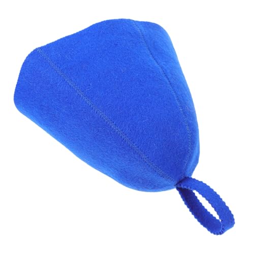 ORFOFE Wollfilz Saunahut aus Natürlicher Wolle Wasserabsorbierend und Wärmeisolierend Elastische Saunakappe für Damen und Herren Bequemes Spa Sauna Zubehör von ORFOFE