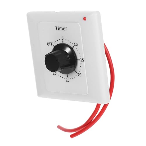 ORFOFE Zeitschaltuhr Elektronische Zeitschaltuhr Lüftersteuerungs-timer Countdown-timer-schalter Fan -timer -kontrolle Timer-steuerschalter Badezimmerventilator-timer Plastik ORFOFE Zeitschaltuhr Elektronische Zeitschaltuhr Lüftersteuerungs-timer Countdown-timer-schalter Fan -timer -kontrolle Timer-steuerschalter Badezimmerventilator-timer Plastik von ORFOFE