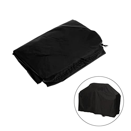 ORFOFE wasserdichte Grillabdeckung Robuster BBQ Schutz aus Langlebigem PVC Wetterfeste Abdeckhaube für Garten und Campinggrill UV Beständig Einfach zu Reinigen von ORFOFE