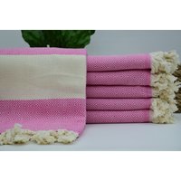 100 X 180 cm Fuchsia Handtuch Bio-Baumwolle Diamant Tischdecke Hand-Baumwolltuch Strandtuch Gym Brautjungfer Gzd-Ulmen von ORGANICTURKISHTOWEL