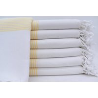 Urlaub Handtuch 40x67 Gelb Türkis Handtuch, Hochzeitsgeschenke, Brautjungfern Handtuch, Tischdecke, Badetuch, Küchentücher Mtn-Glntl von ORGANICTURKISHTOWEL