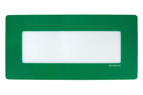 ORGATEX Bodenmarkierung selbstklebend | Bodenfenster aus PVC, Longlife Klarsicht Barcode- & Belegschutz | Robustes Bodenmarkierungsfenster, Industrie Wegemarkierung | 10 Stück, 205 x 400 mm | Grün ORGATEX Bodenmarkierung selbstklebend | Bodenfenster aus PVC, Longlife Klarsicht Barcode- & Belegschutz | Robustes Bodenmarkierungsfenster, Industrie Wegemarkierung | 10 Stück, 205 x 400 mm | Grün von ORGATEX