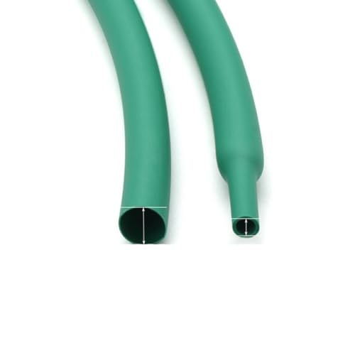 1 Meter Durchmesser 1 2 3 4 5 6 7 8 9 10 12 14 16 20 25 30 40 50 mm Schrumpfschlauch 2:1 Polyolefin Thermokabelhülse isoliert – grün – Durchmesser 4 mm – 1 Meter von ORGEFY