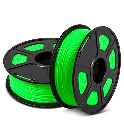3D-Drucker-Filament Transparentes PLA, 2 Rollen/Set 1 kg 1,75 mm PLA-Filament for 3D-Druck Filamento-Drucker(5) von ORICALCHASM