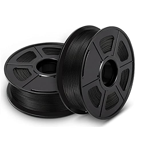 3D-Drucker-Filament Transparentes PLA, 2 Rollen 3D-Drucker PLA Carbon Filament 3D-Druckmaterial 3D-Drucker-Filament Transparentes PLA, 2 Rollen 3D-Drucker PLA Carbon Filament 3D-Druckmaterial von ORICALCHASM