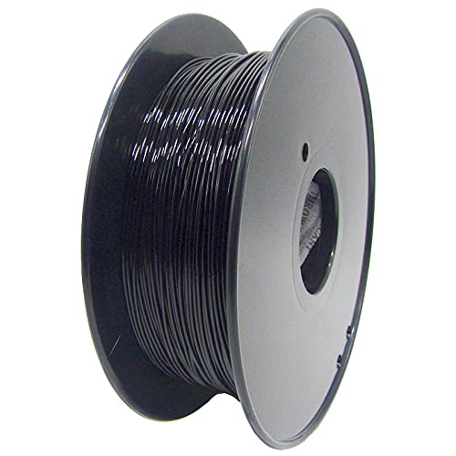 3D-Drucker-Filament Transparentes PLA, 3D-Druckerfilament, flexibel, TPU, 1,75 mm, 0,8 kg, 3D-Kunststoff, Verbrauchsmaterial for 3D-Drucker, 200 x 200 x 65 mm(Black) von ORICALCHASM