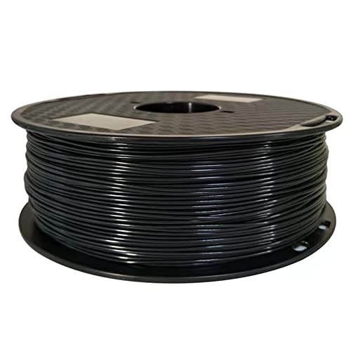 3D-Drucker-Filament Transparentes PLA, 3D-Druckerfilament 1 kg 1,75 mm hochfestes Kunststoff-Verbrauchsmaterial(Black) von ORICALCHASM