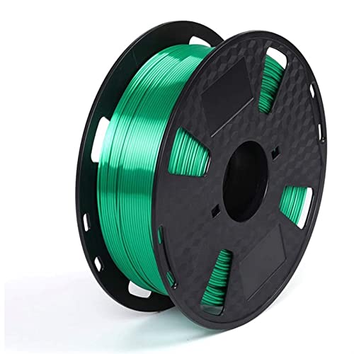 3D-Drucker-Filament Transparentes PLA, Seidengrünes PLA-Filament 1, 75 mm 3D-Druckerfilament 1 kg 3D-Stiftdruckmaterialien Glänzend Glatt(Jade Green 1kg) von ORICALCHASM
