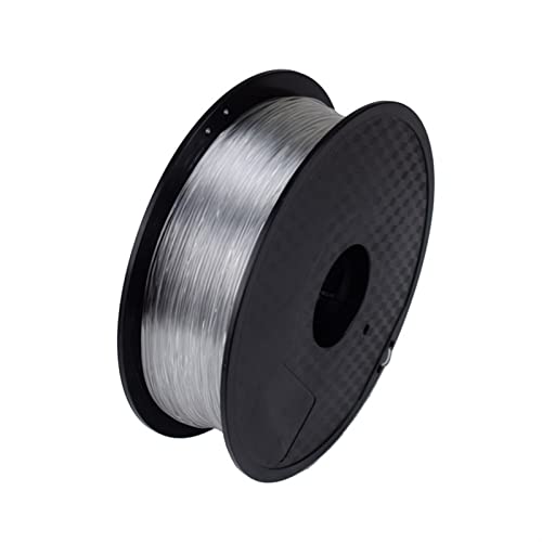 3D-Drucker-Filament Transparentes PLA, Transparentes 3D-Druckerfilament 1,75 mm 1 kg Verbundmaterial von ORICALCHASM