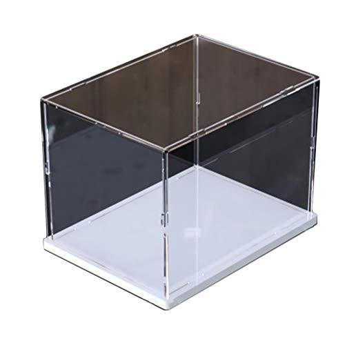 Acryl-Vitrine Box, Acryl-Vitrine, abnehmbare Proof-Box zur Aufbewahrung von Sammlerstücken, transparent, mehrere Größen(20X20X30CM) von ORICALCHASM