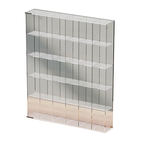 Acryl-Vitrine Box, Klare Acryl-Vitrine 12-72 Grid Display Vitrinen Mehrere Größen for Figuren Modelle Sammlerstücke Organizer(Transparent,47x9x57CM) von ORICALCHASM