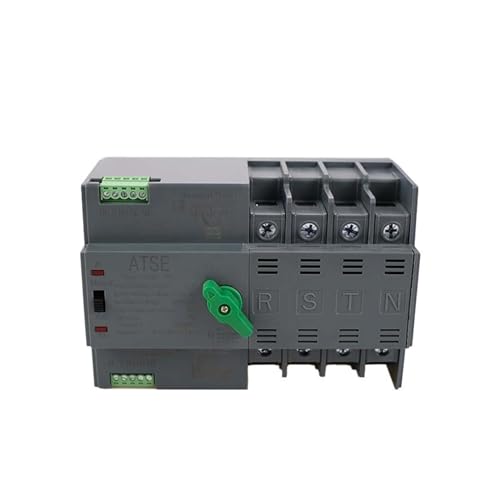 Automatischer Umschalter, Rel Sakelar Transfer Otomatis Daya Ganda 2P 3P 4P ATS Sakelar Pemilih Listrik Tanpa Gangguan Daya 63A 100A Mini 50/60HZ(220V 100A) von ORICALCHASM