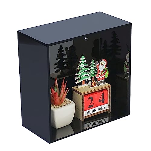ORICALCHASM Acryl-Wandregale, Shop Decor Wandregal, Kleiner Wand-Organizer(Black) von ORICALCHASM