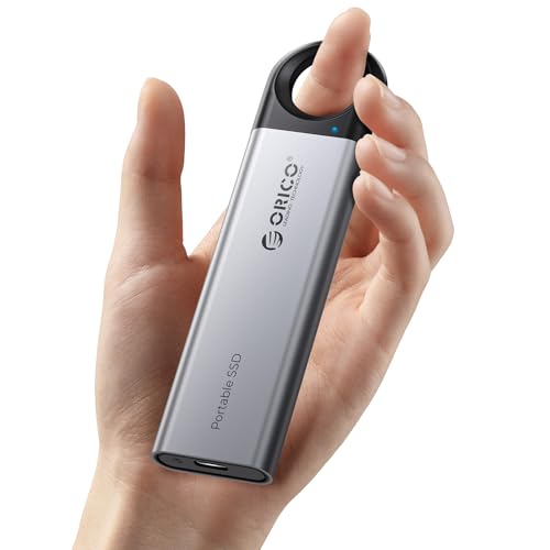 ORICO 1TB Externe SSD bis zu 460MB/s, Portable SSD mit Hängeloch-Design, 2-in-1 USB C & A Kabel, Festkörper-Laufwerk für Smartphone, Tablet, Laptop - C5 ORICO 1TB Externe SSD bis zu 460MB/s, Portable SSD mit Hängeloch-Design, 2-in-1 USB C & A Kabel, Festkörper-Laufwerk für Smartphone, Tablet, Laptop - C5 von ORICO