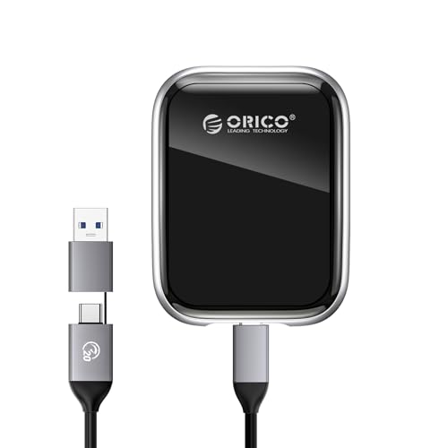ORICO 1TB Externe SSD bis zu 2000MB/s Portable Solid State Drive, USB 3.2 Gen 2x2 20Gbps mit 2 in 1 USB C Kabel, Kompatibilität mit MacBook, iPad, iPhone 15 - A20 ORICO 1TB Externe SSD bis zu 2000MB/s Portable Solid State Drive, USB 3.2 Gen 2x2 20Gbps mit 2 in 1 USB C Kabel, Kompatibilität mit MacBook, iPad, iPhone 15 - A20 von ORICO