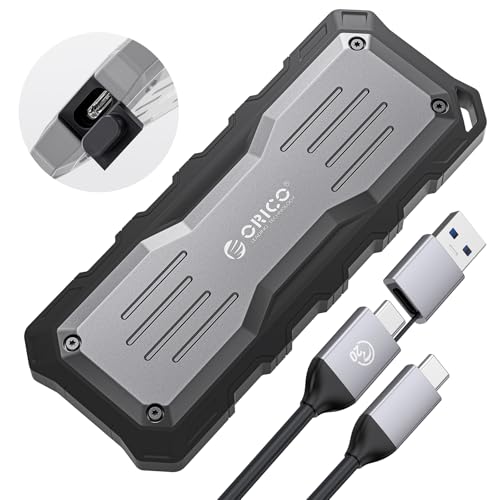 ORICO Extreme Portable SSD 2TB, USB 3.2 Gen 2x2, Robuste Externe Festplatte mit 2000 MB/s Lesen, 1800 MB/s Schreiben, 20 Gbps, Ideal für Outdoor-Editoren - O20 von ORICO