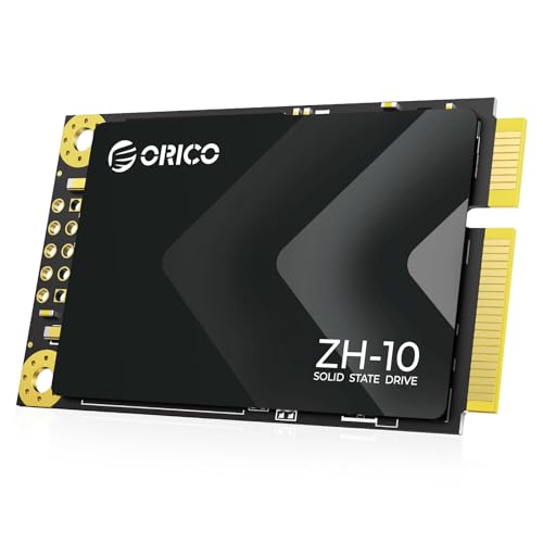 ORICO 2TB mSATA SSD SATA III, 5 Gbps 3D NAND Internes Solid State Laufwerk für Laptops Ultrabooks Desktop-ZH10 von ORICO
