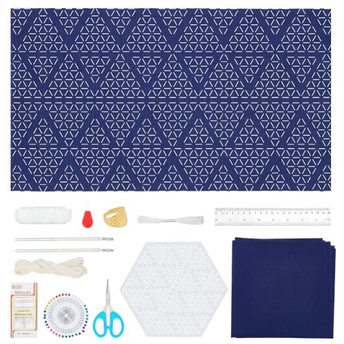 ORIGACH Sashiko Kit Für Anfänger Erwachsene, DIY Sashiko Tee Kaffeematte Set Mit Anleitung Einfache Sashiko Stickerei Kaffeematte als Einweihungsgeschenk ORIGACH Sashiko Kit Für Anfänger Erwachsene, DIY Sashiko Tee Kaffeematte Set Mit Anleitung Einfache Sashiko Stickerei Kaffeematte als Einweihungsgeschenk von ORIGACH