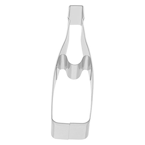 Kaiser Plätzchen Ausstecher Sektflasche, Geburtstag, Hochzeit, Edelstahl, Ausstechform für Kekse, 8 x 3 x 2,5 cm Kaiser Plätzchen Ausstecher Sektflasche, Geburtstag, Hochzeit, Edelstahl, Ausstechform für Kekse, 8 x 3 x 2,5 cm von ORIGINAL KAISER