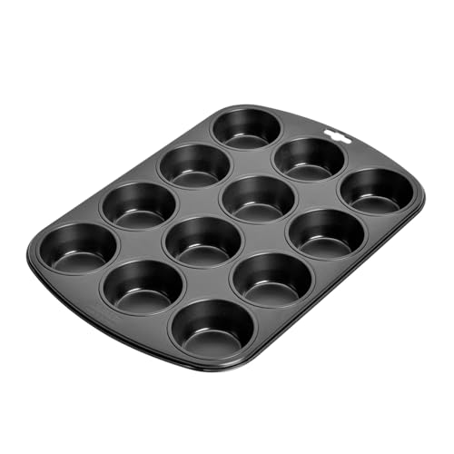 ORIGINAL KAISER Creativ Muffin-Backform, Legierter Stahl, schwarz, 38 x 27 x 3 cm ORIGINAL KAISER Creativ Muffin-Backform, Legierter Stahl, schwarz, 38 x 27 x 3 cm von ORIGINAL KAISER