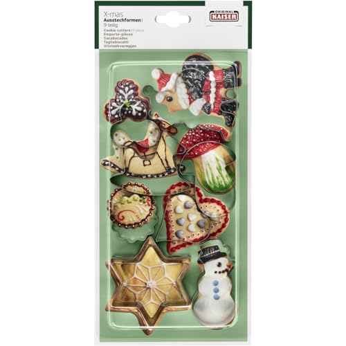 Original Kaiser 2300612874 Keksausstecher, Plätzchenausstecher, Cookie Cutter, zum Ausstechen von Plätzchen, Keksen, Fondant, Blechstahl Original Kaiser 2300612874 Keksausstecher, Plätzchenausstecher, Cookie Cutter, zum Ausstechen von Plätzchen, Keksen, Fondant, Blechstahl von ORIGINAL KAISER