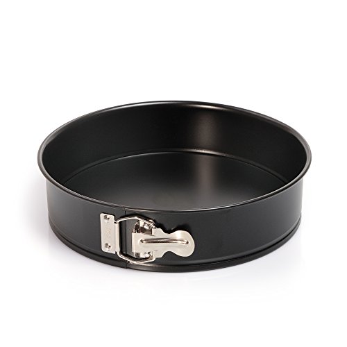 Original Kaiser Classic Springform 26 cm rund, Flachboden runde Backform antihaftbeschichtet, Kuchenform auslaufsicher, schwarz Original Kaiser Classic Springform 26 cm rund, Flachboden runde Backform antihaftbeschichtet, Kuchenform auslaufsicher, schwarz von ORIGINAL KAISER
