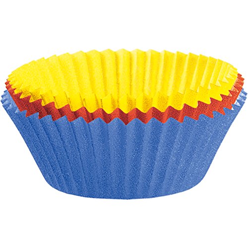 Original Kaiser Inspiration Maxi Muffin Förmchen Papier, 80 Stück, Muffinform Papier bunt, groß 8,5 cm, Muffinförmchen Papier fettdicht, ideal für süße und herzhafte Muffins von ORIGINAL KAISER