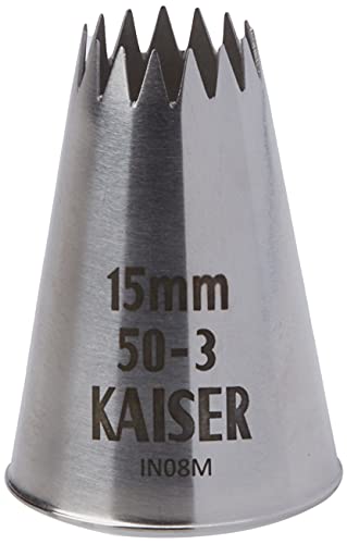 Original Kaiser Kronentülle 15 mm, Spritztülle, Edelstahl rostfrei, falz- und randfrei von ORIGINAL KAISER