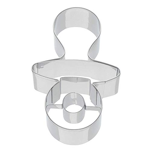 ORIGINAL KAISER All Season Cookie Cutters Hallo Baby-Schnuller, Edelstahl, transparent, 8 x 6 x 2.5 cm ORIGINAL KAISER All Season Cookie Cutters Hallo Baby-Schnuller, Edelstahl, transparent, 8 x 6 x 2.5 cm von ORIGINAL KAISER