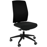 ORIGINAL STEIFENSAND Bürostuhl Eserio Stoff schwarz, Gestell schwarz von ORIGINAL STEIFENSAND