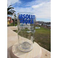 Recyceltes 1L Absolute Wodka Flaschenglas von ORIGINS369