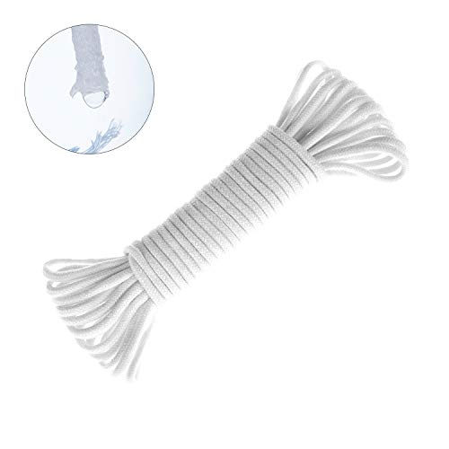 ORIMERC 30 Feet 4mm Selbstbewässerung Docht Kapillardochtschnur DIY Urlaub Pflanzensitter hydroponische Dochtwirkung selbstbewässernder Pflanztopf automatisches Wassersystem Gerät Bewässerungsseil ORIMERC 30 Feet 4mm Selbstbewässerung Docht Kapillardochtschnur DIY Urlaub Pflanzensitter hydroponische Dochtwirkung selbstbewässernder Pflanztopf automatisches Wassersystem Gerät Bewässerungsseil von ORIMERC