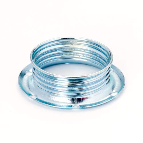 5x Schraubring E14 Metall verzinkt für Lampen-Fassung Ring mit Gewindegängen für Lampenschirme oder Gläser von ORION LIGHTSTYLE