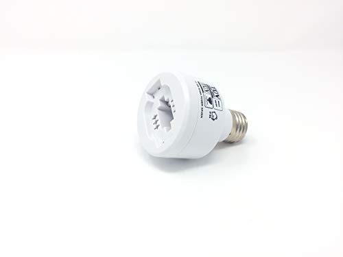 Adapter für PL Lampen 15-18W G23 G24 Dulux S D D/E auf E27 Gewinde von ORION LIGHTSTYLE