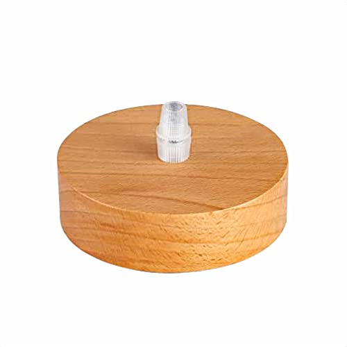 ORION LIGHTSTYLE Baldachin Abdeckung (Ø 100 mm), Höhe 30 mm, Deckenbaldachin für Hängeleuchte, Holz von ORION LIGHTSTYLE