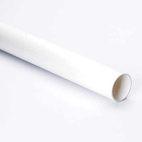 Extra lange E14 Kerzenhülse ø27mm glatt Kunststoff Weiß für Kerzenfassung Kronleuchter Lüster Kerzenhülle Fassungshülse Fassung (2000mm) von ORION LIGHTSTYLE